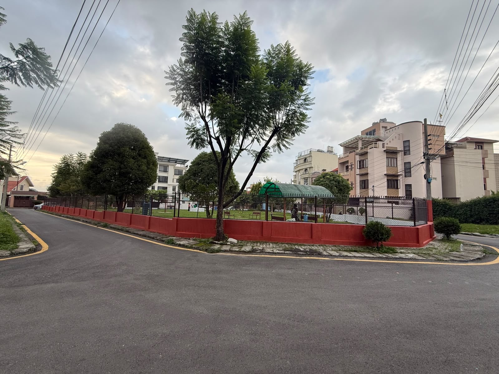 CONTRIBUTED  ROTARY PARK MAINTENANCE AT SAINBU AAWASH USER COMMITTEE