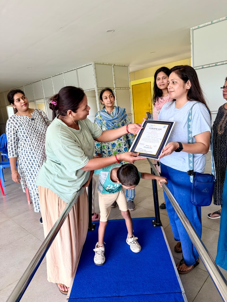 Handover and Installation of Parallel Bars at Cerebral Palsy Day Care Centre