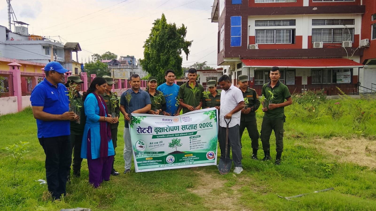 Green Campaign at Tikapur-Khakraula Road, Tikapur, Kailali