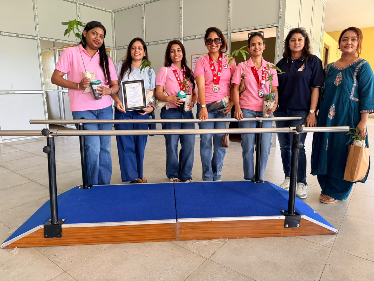 Handover and Installation of Parallel Bars at Cerebral Palsy Day Care Centre
