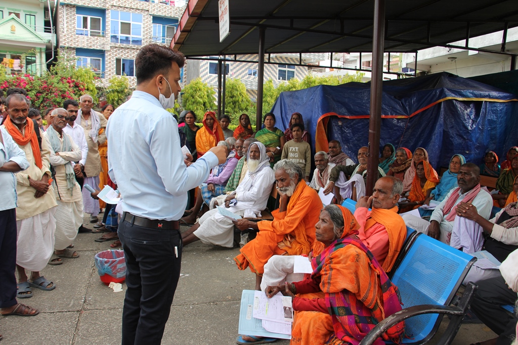 Cataract surgery of 56 patients completed